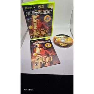 Outlaw Volleyball: Red Hot (Microsoft Xbox, 2003) CIB‎ Complete Tested Working
